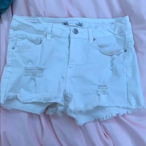 white rsq shorts